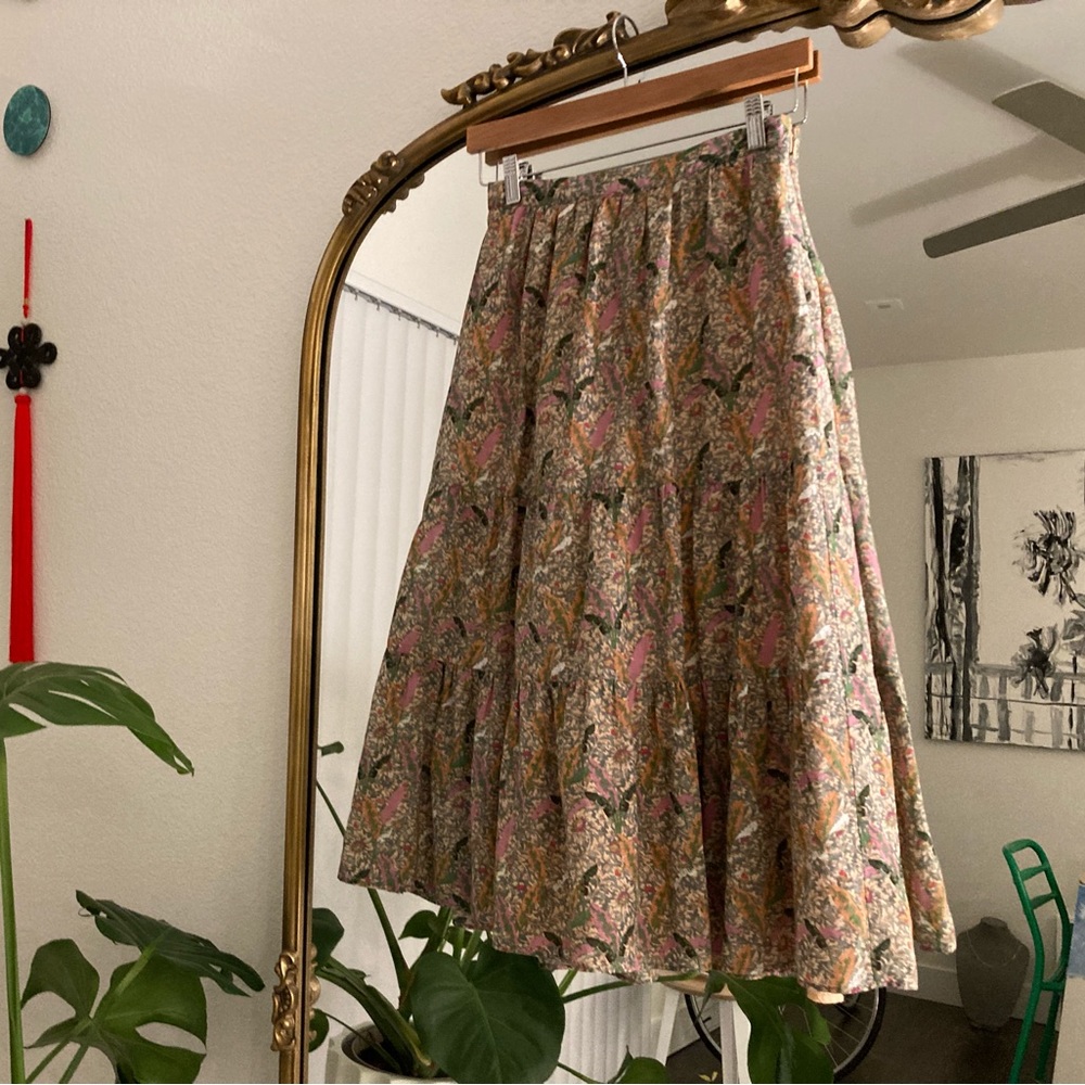 Ba&sh tropical floral skirt — XS/French 0 — Worn once — make me an offer y’all!